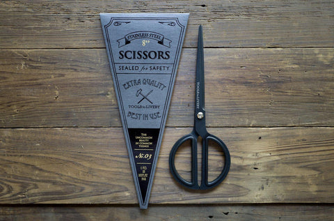 Tools to Liveby Black Scissors 8"